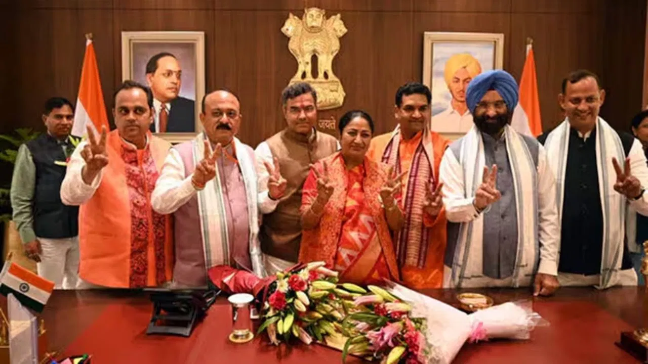 Delhi assembly bjp mla special code NM 48